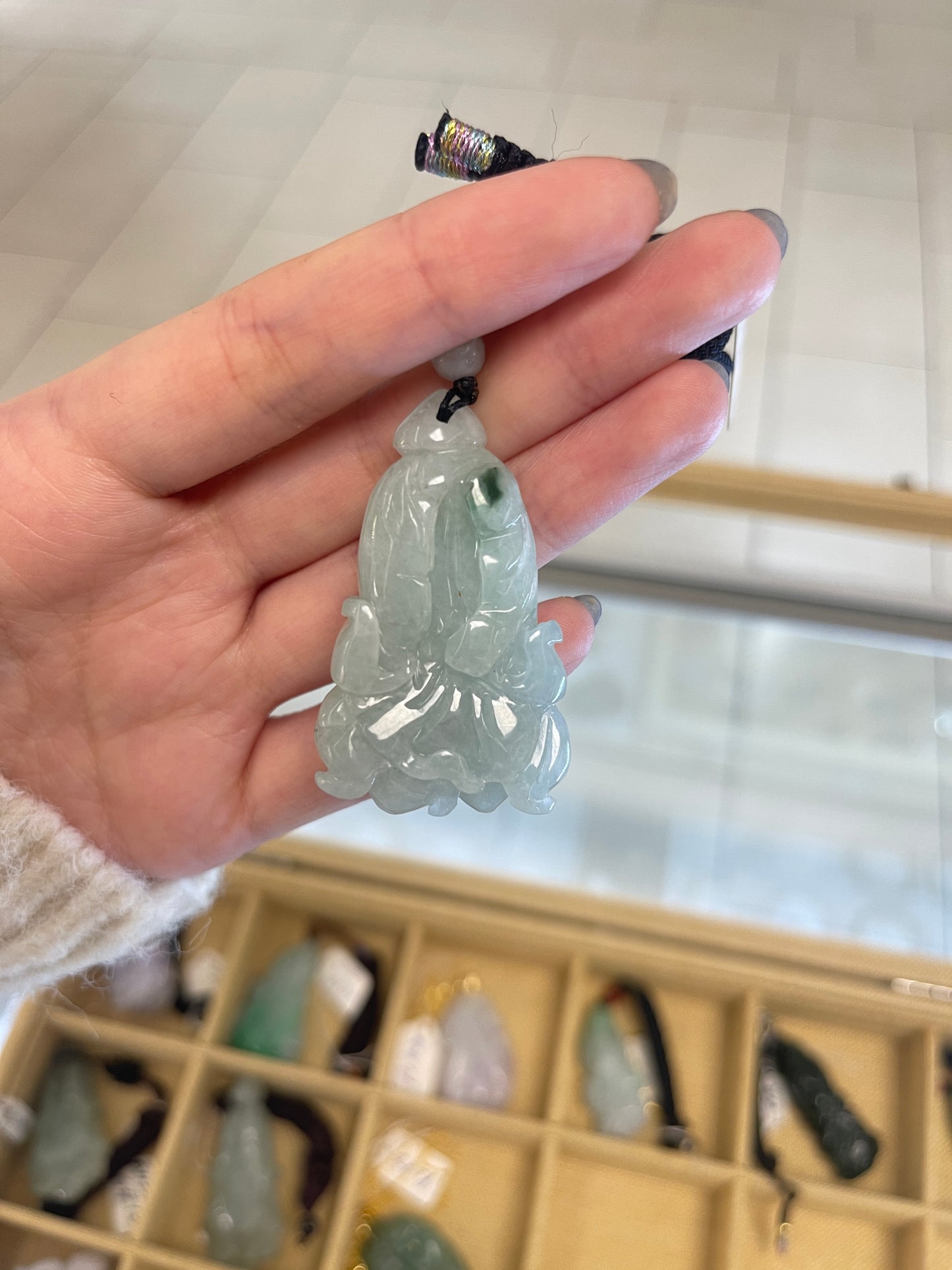 Chinese Cabbage Pendant--Bai Cai Pendant for Wealth