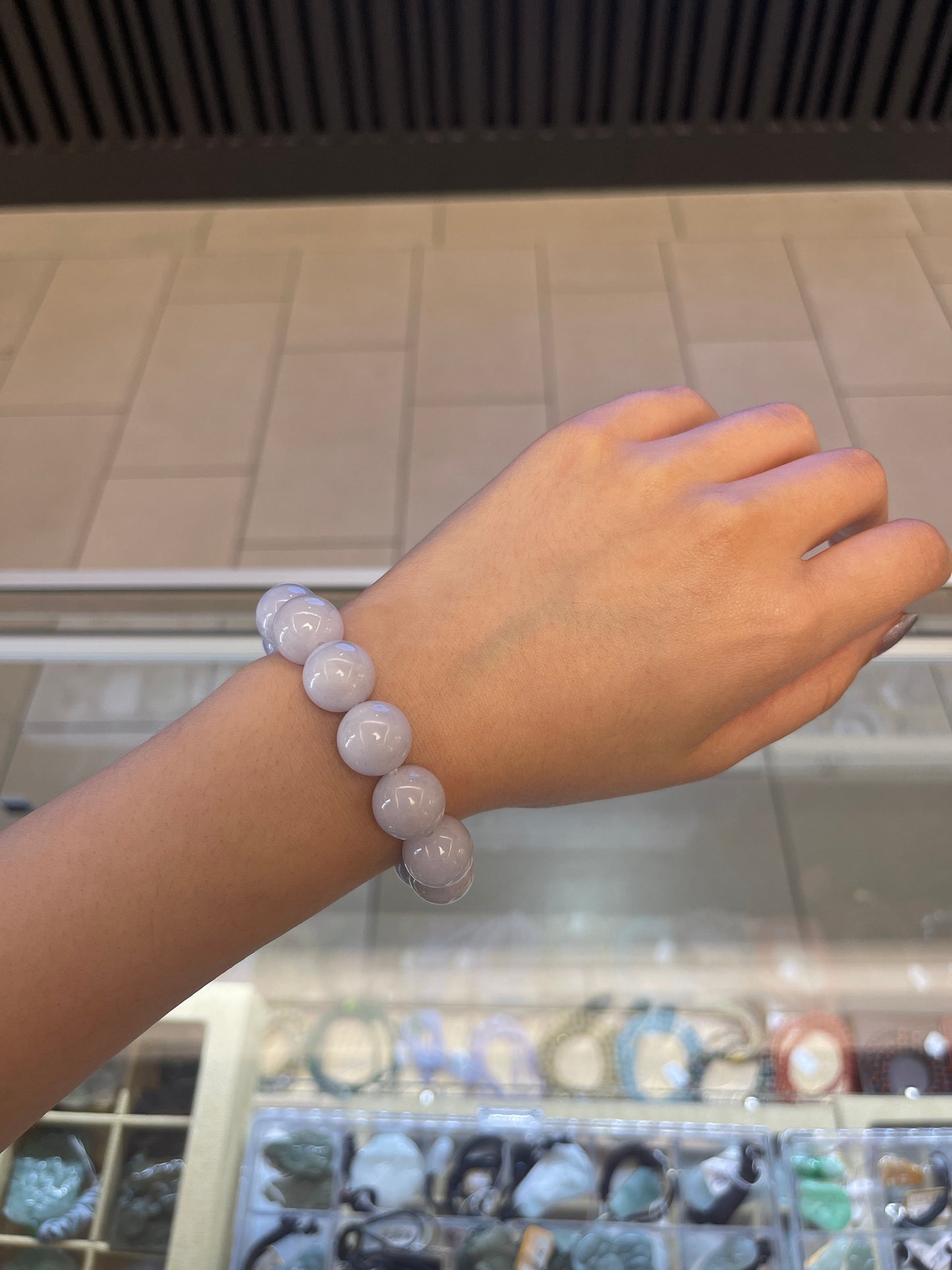 White Jadeite Bracelets