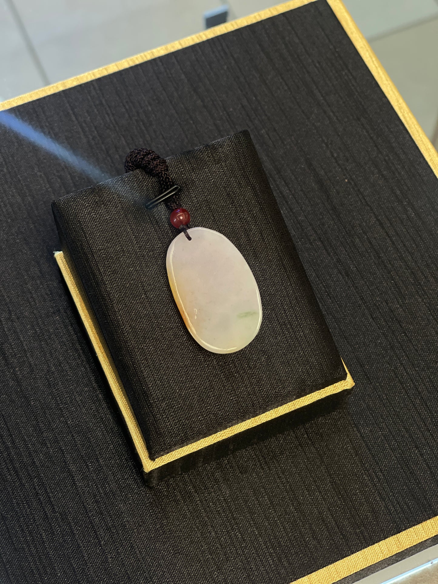 yellow jadeite pixiu pendant