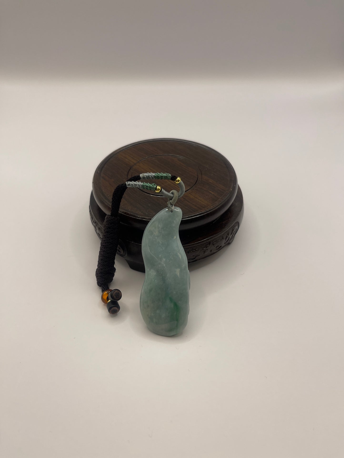 Lotus Leaf and Dragonfly Pendant
