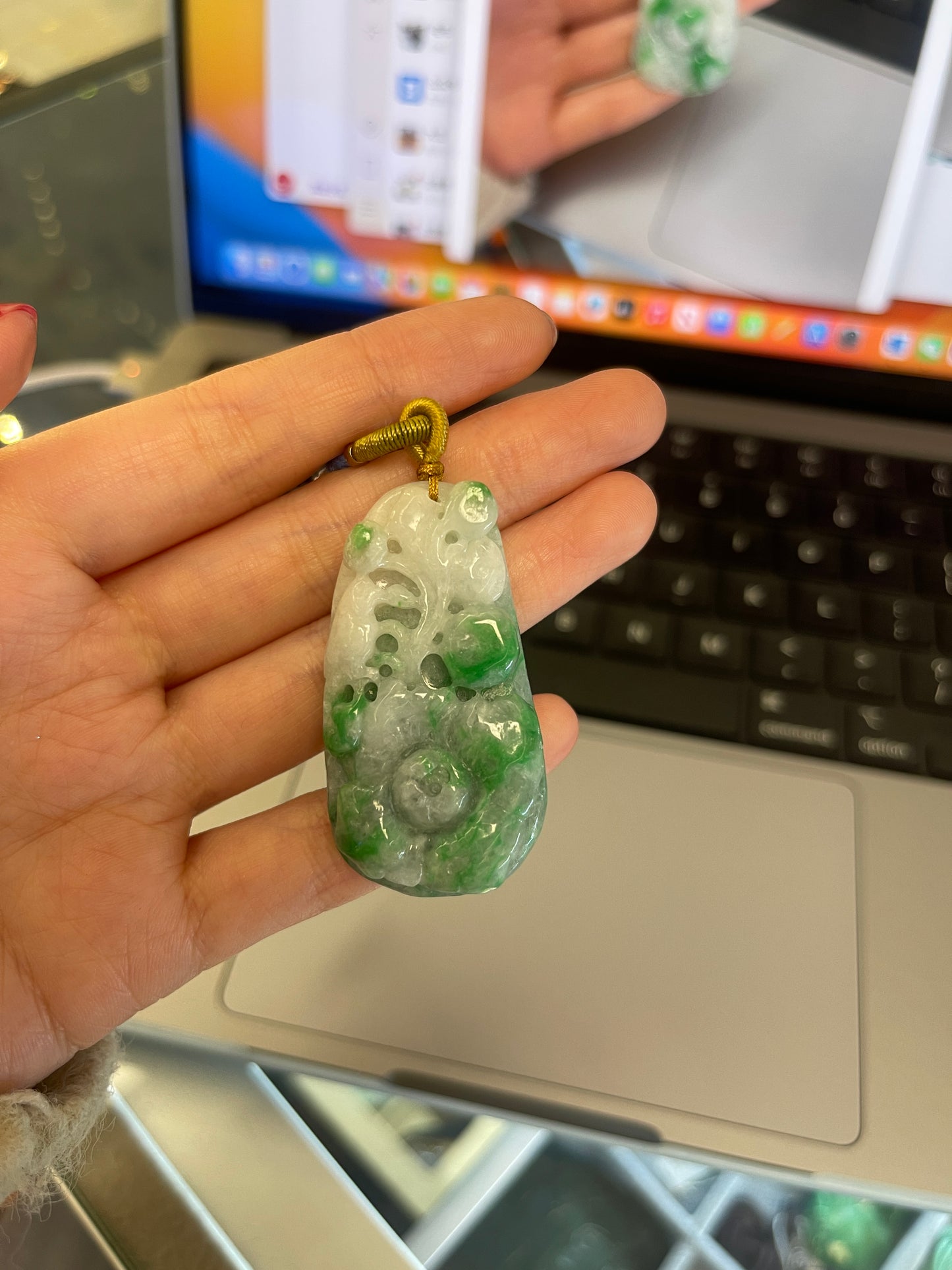 Peony Blossom Wealth Pendants