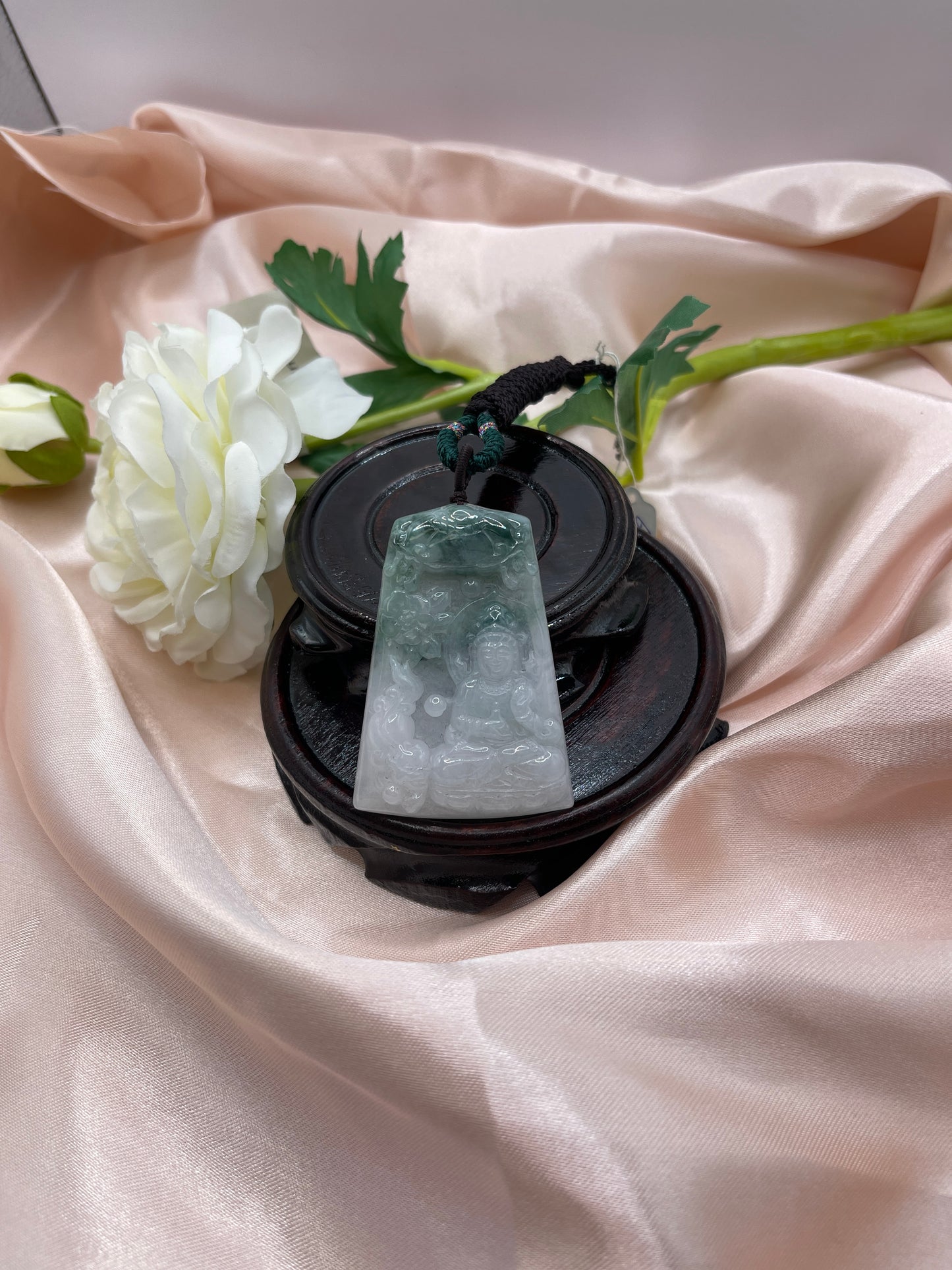 Guan Yin Buddha Jade Pendant