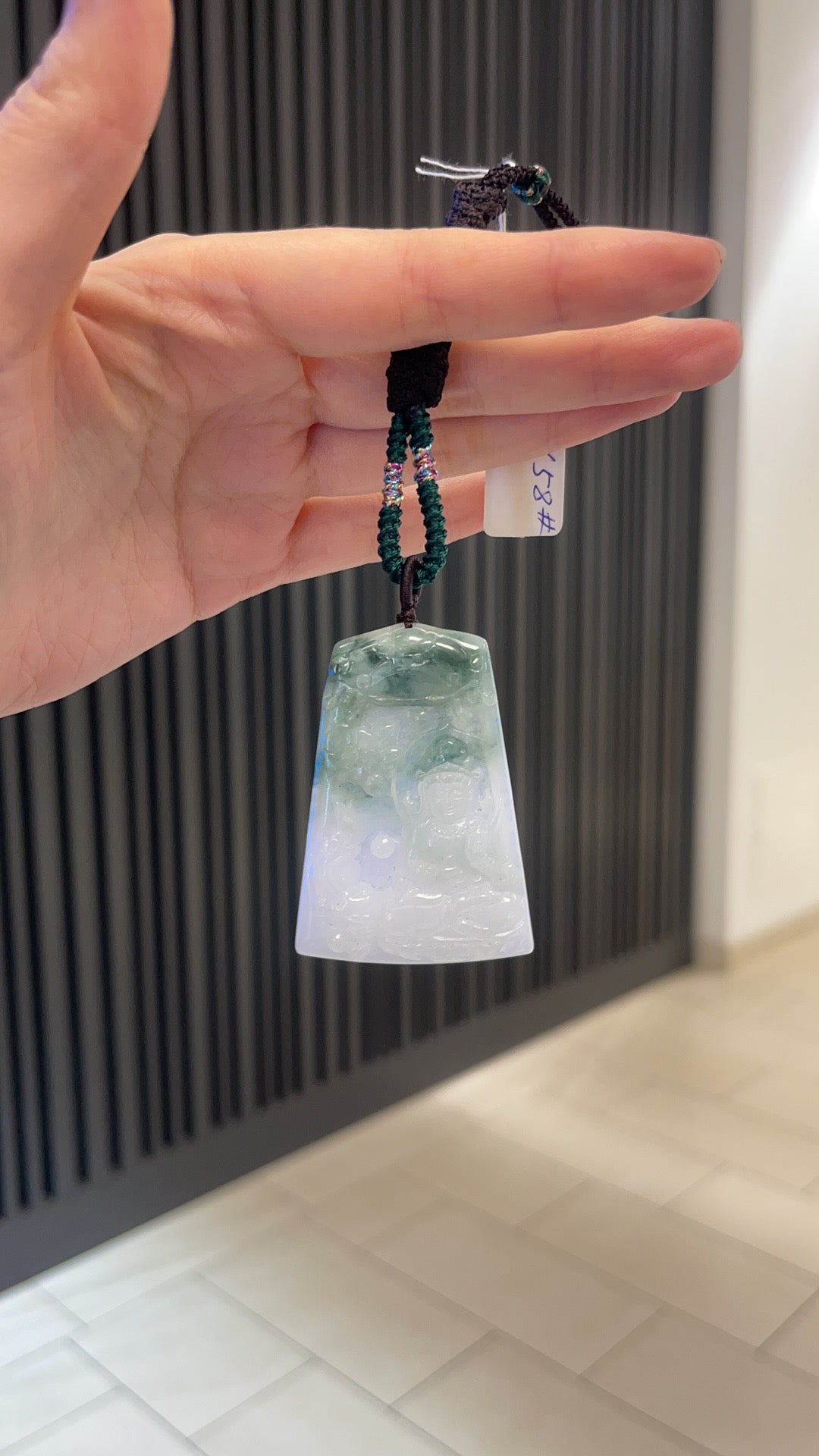 Guan Yin Buddha Jade Pendant