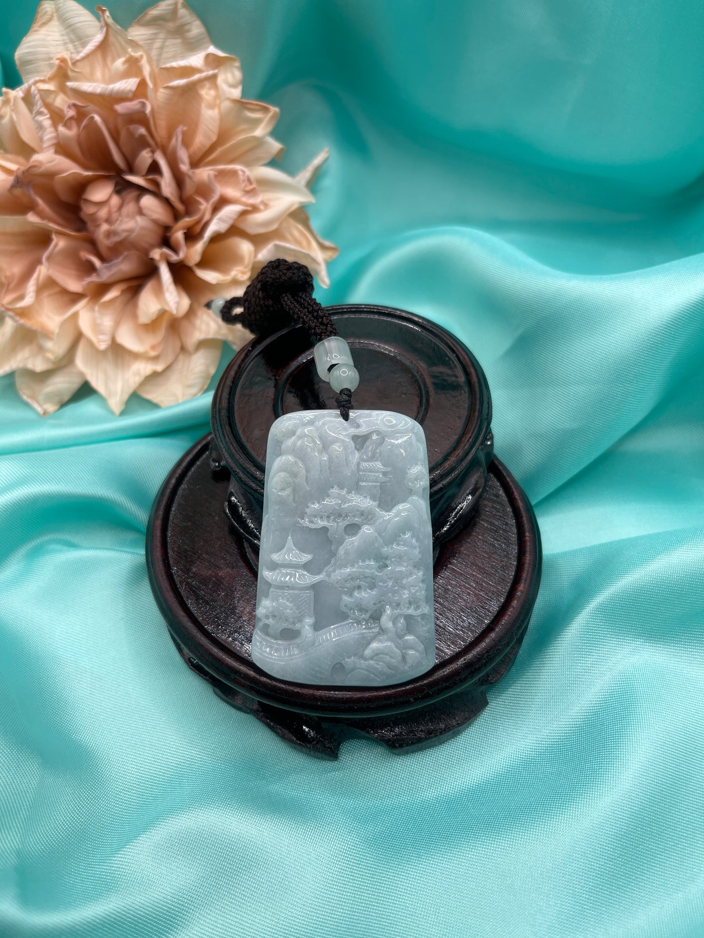 Scenic Pieces Pendant--Shan Shui Pendant 山水牌