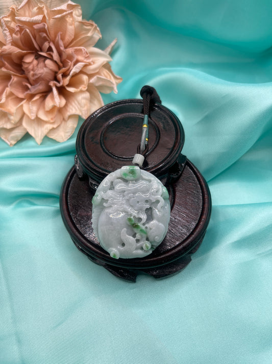 Dragon Jadeite Pendant