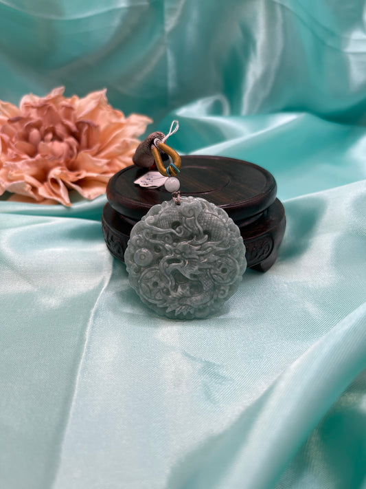 Dragon Jadeite Pendant