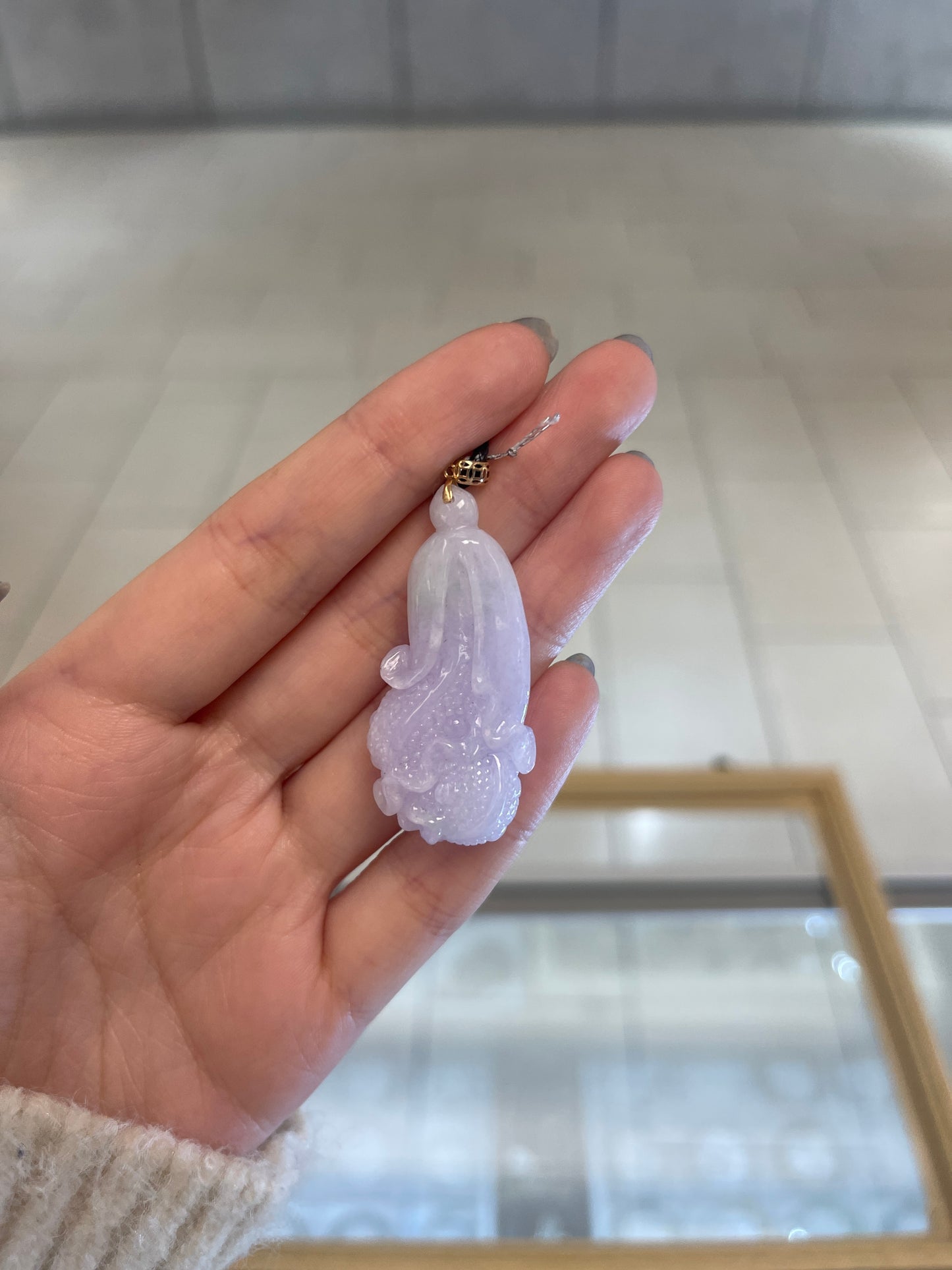 Chinese Cabbage Pendant--Bai Cai Pendant for Wealth