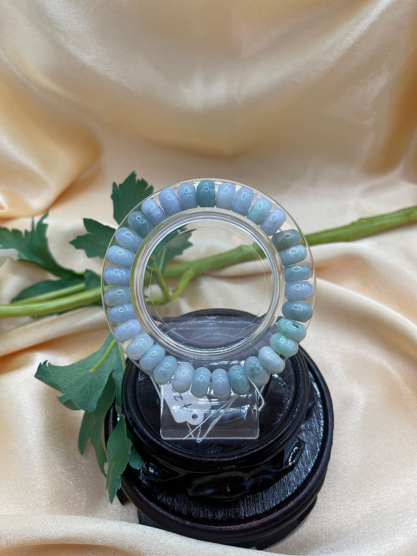 Pumpkin Jadeite Bracelets