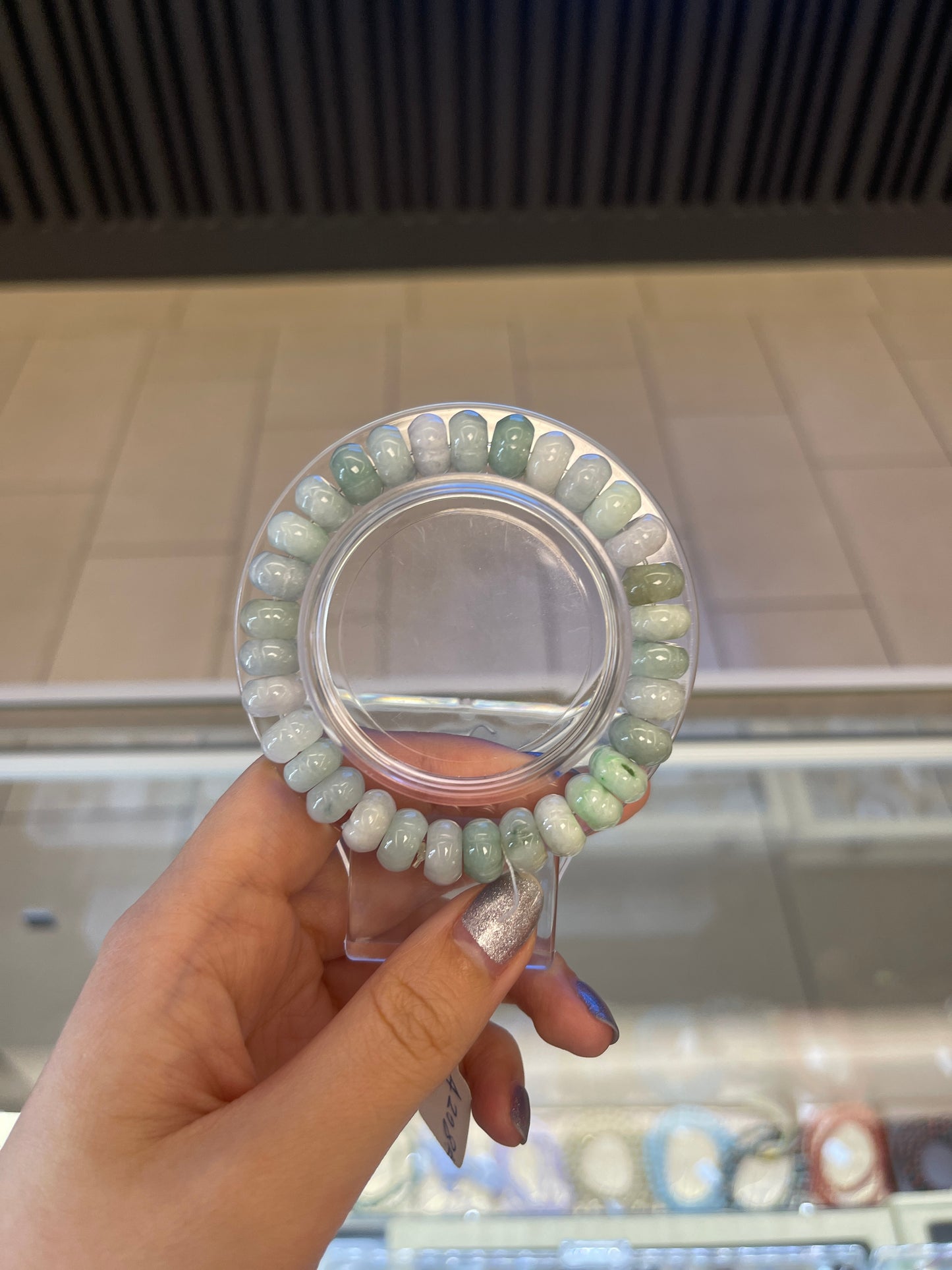 Pumpkin Jadeite Bracelets