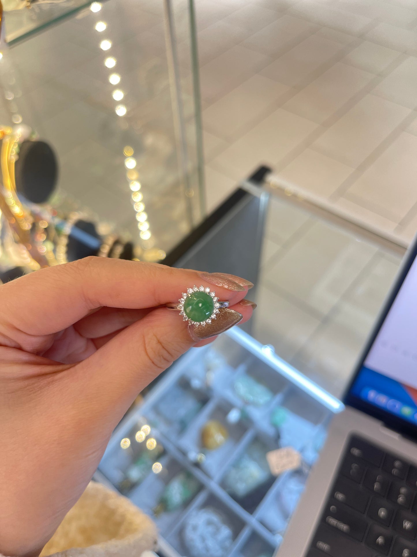 Jadeite Ring