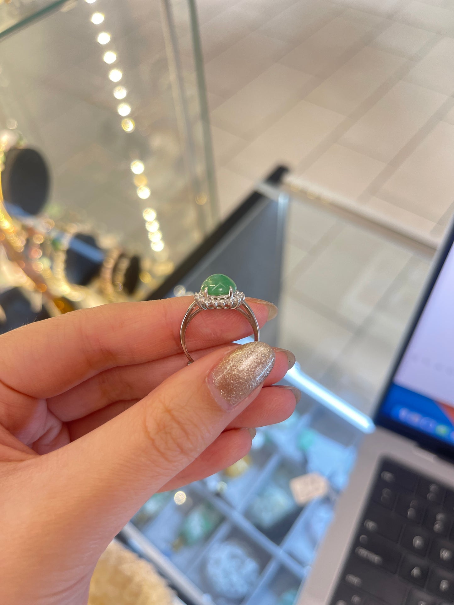 Jadeite Ring