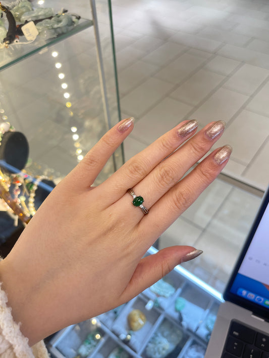 Jadeite ring