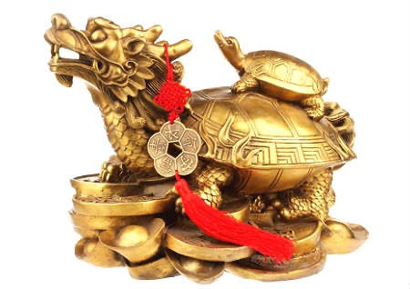 Dragon Turtle Jadeite Pendant