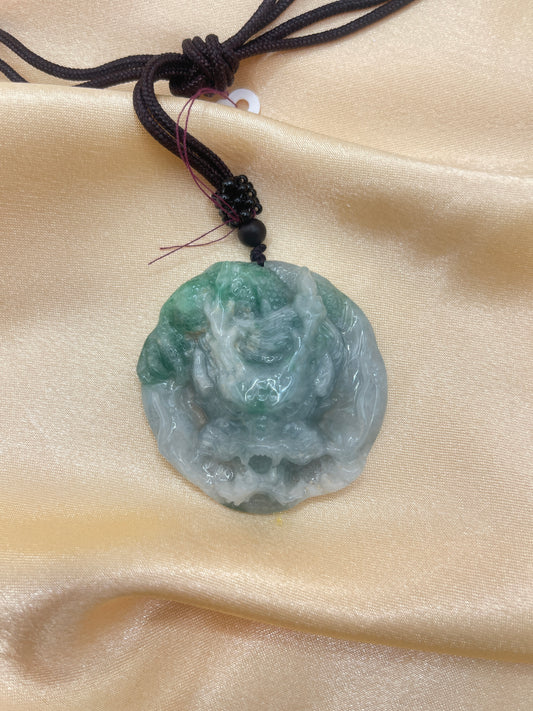 Dragon Jadeite Pendant