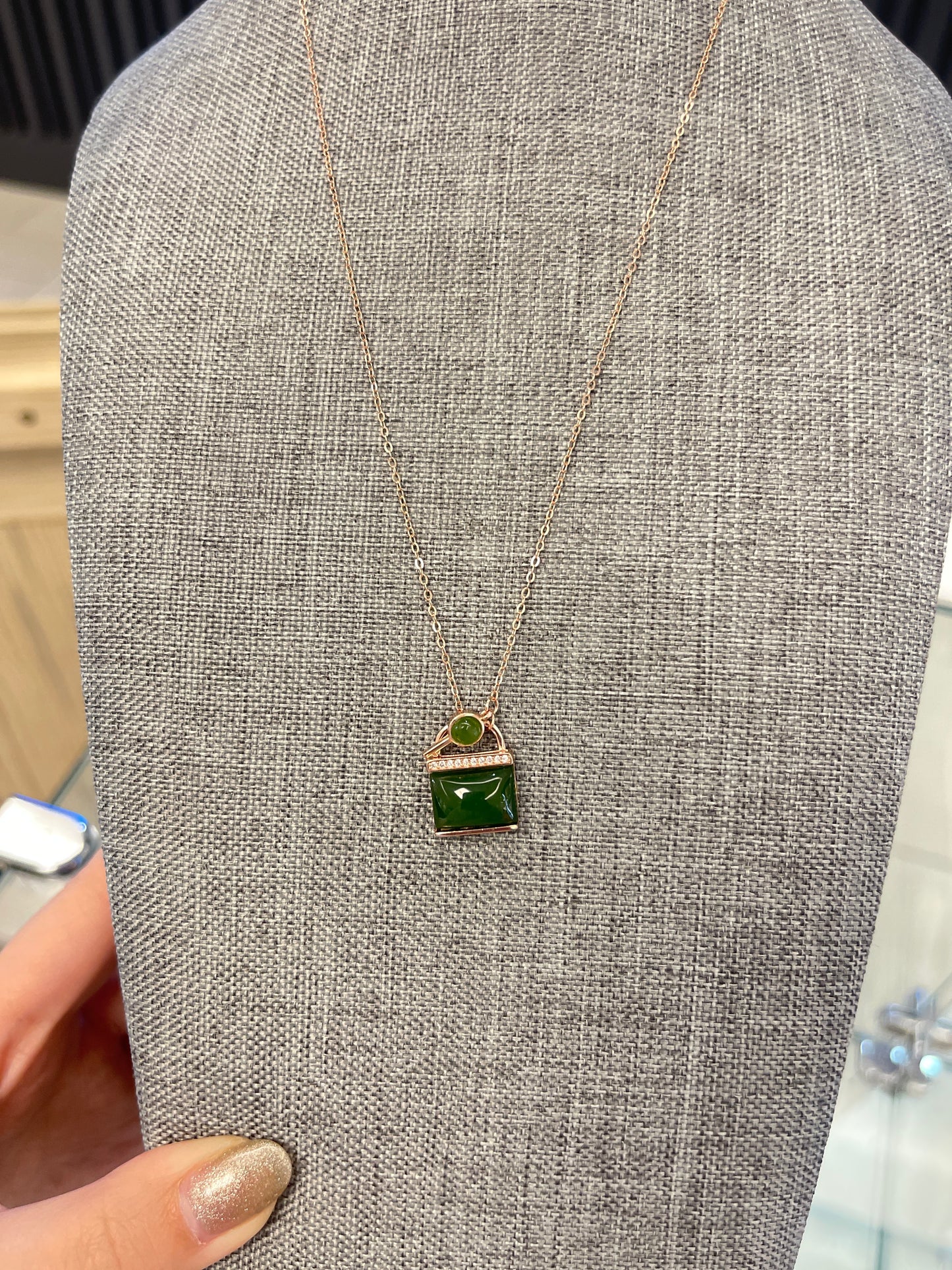 Jade necklace