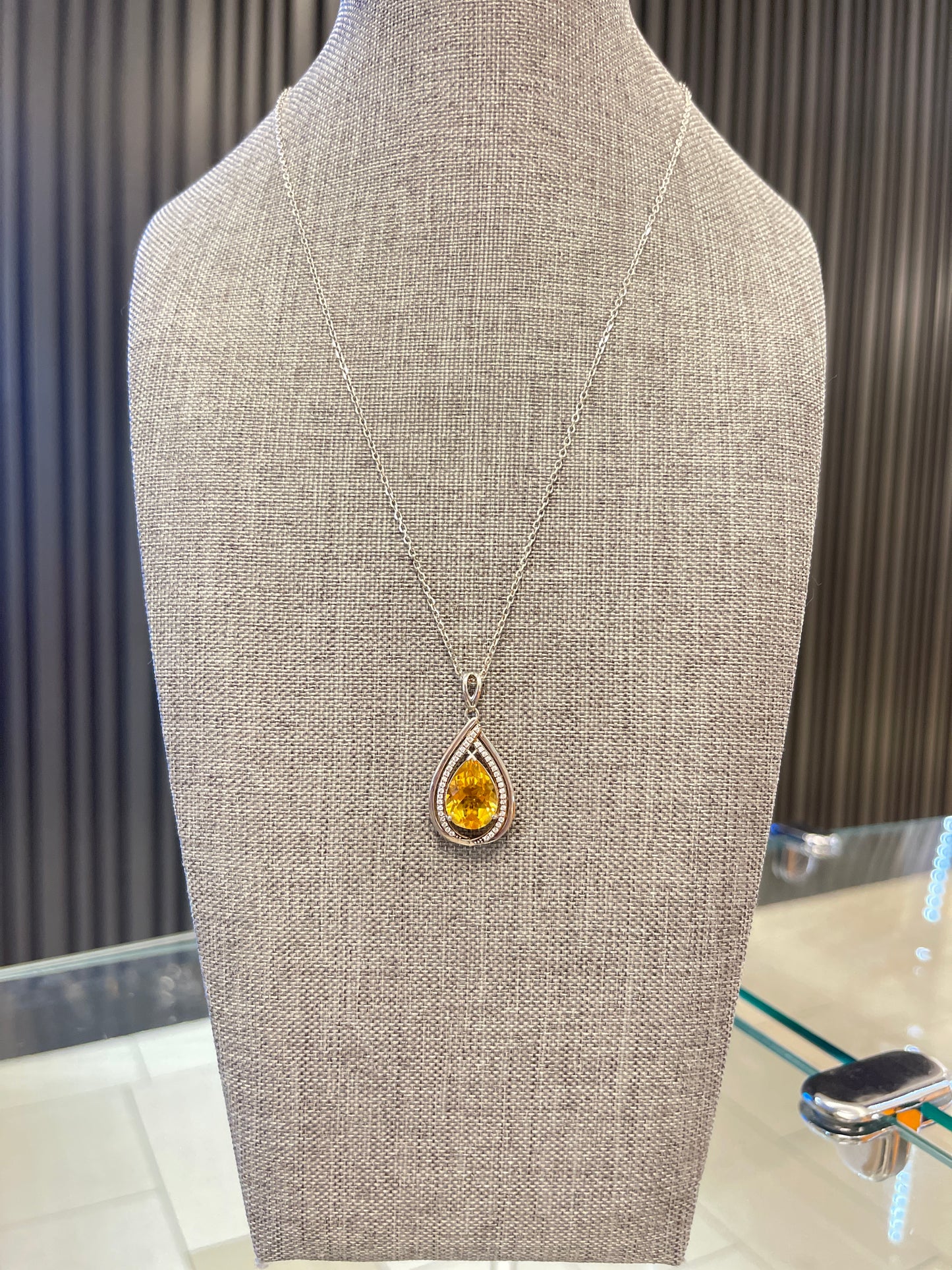 Citrine necklace