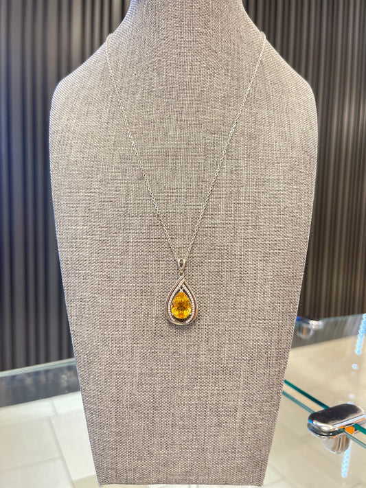Citrine necklace