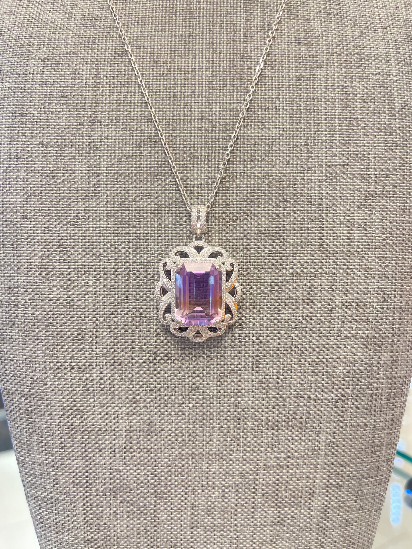 Amethyst necklace