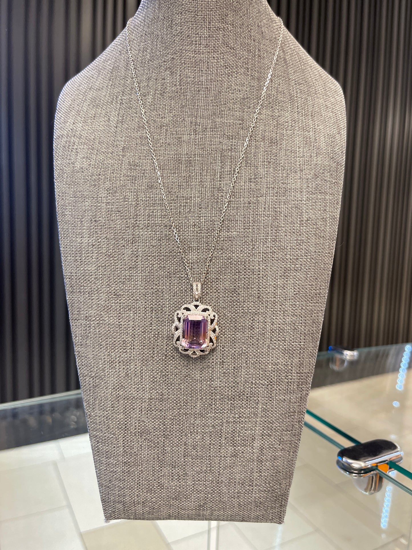 Amethyst necklace