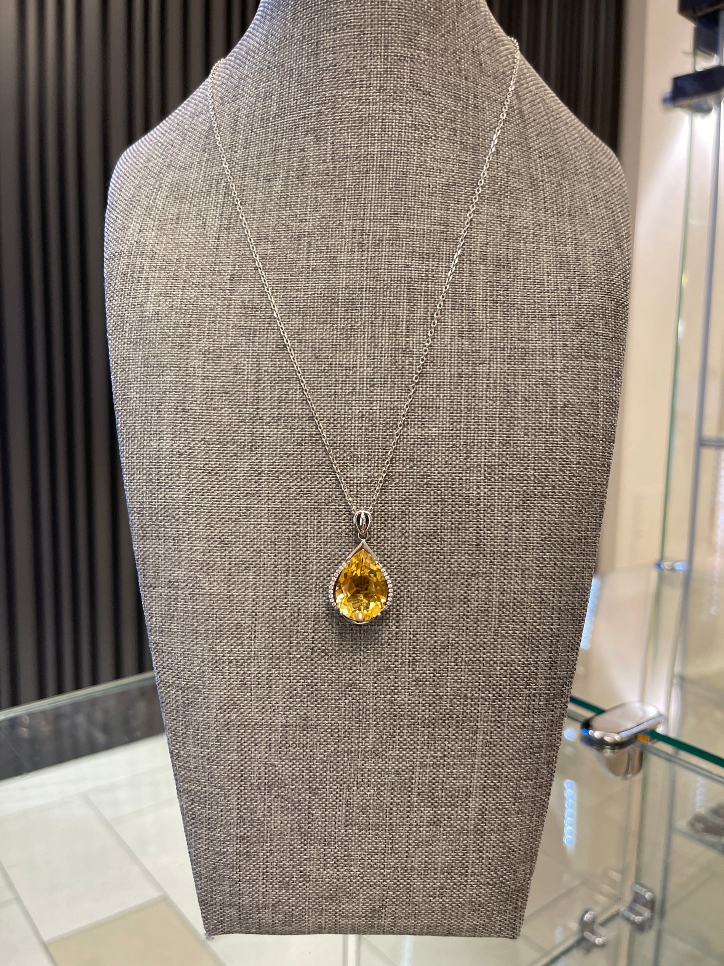 Citrine necklace