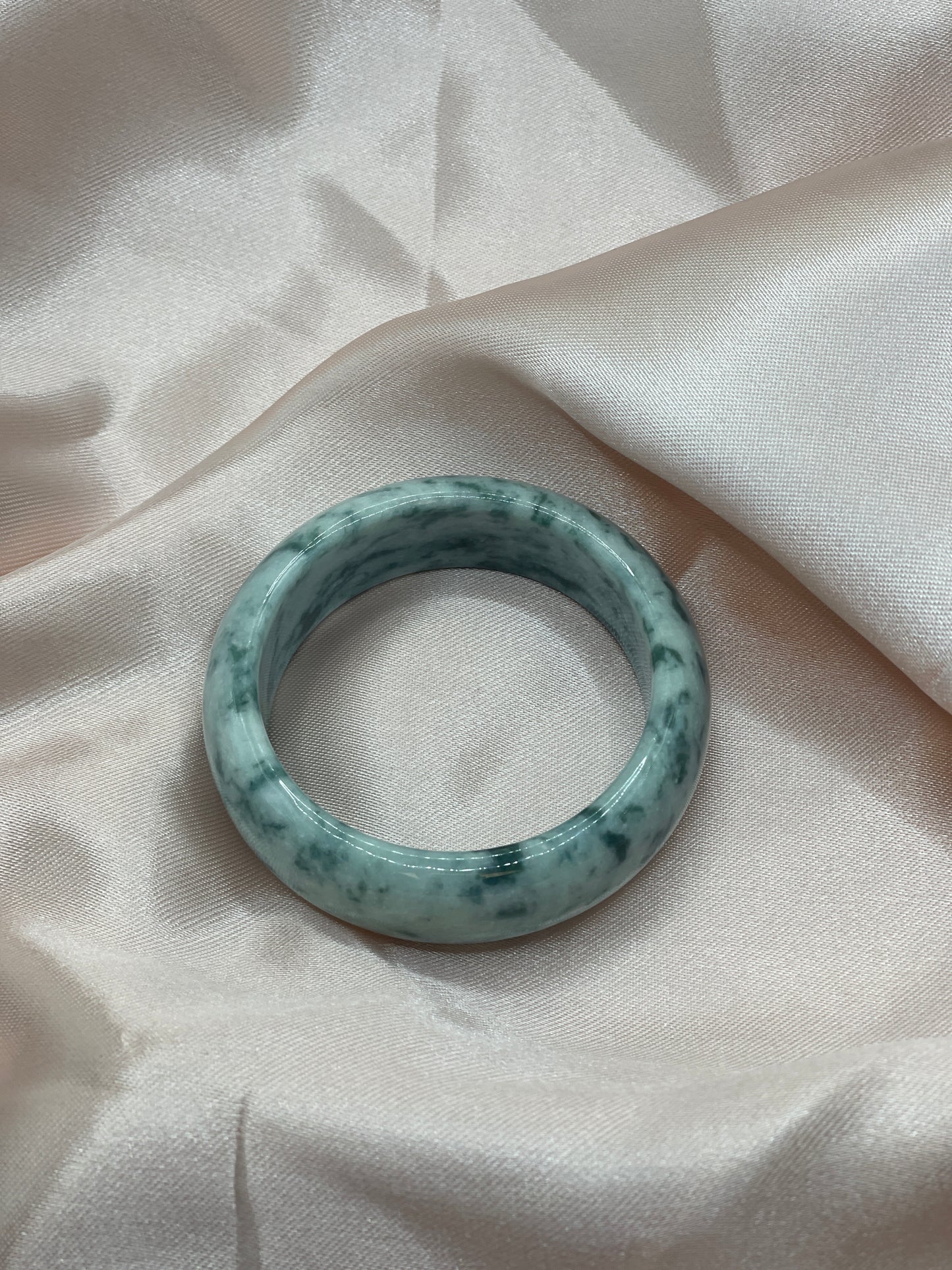 50.5mm Burmese Jadeite Grade A Bangle