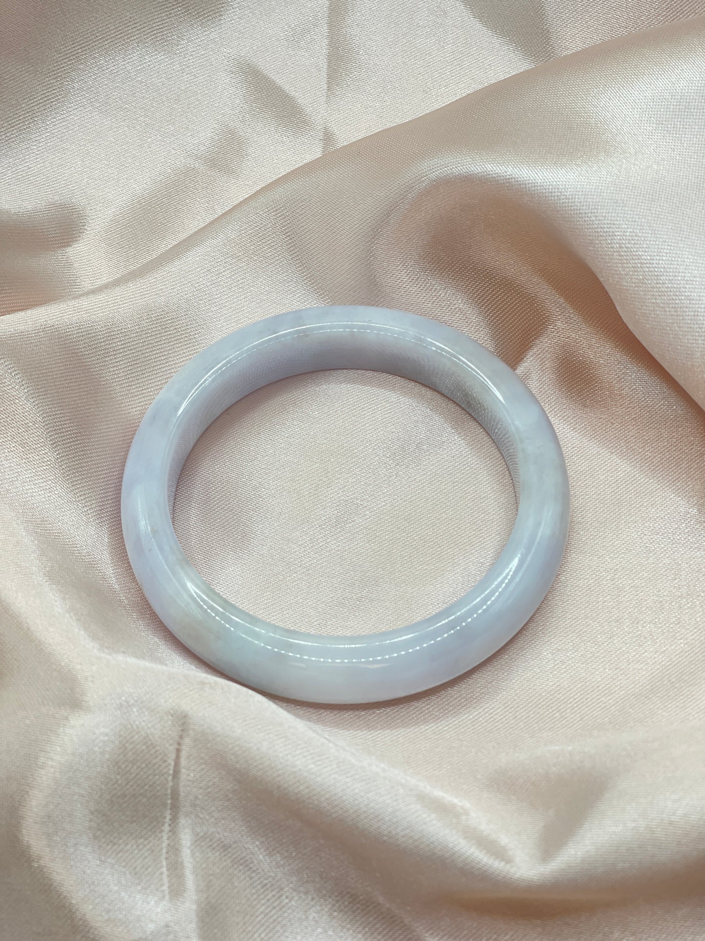 59.5mm Burmese Jadeite Bangle Grade A