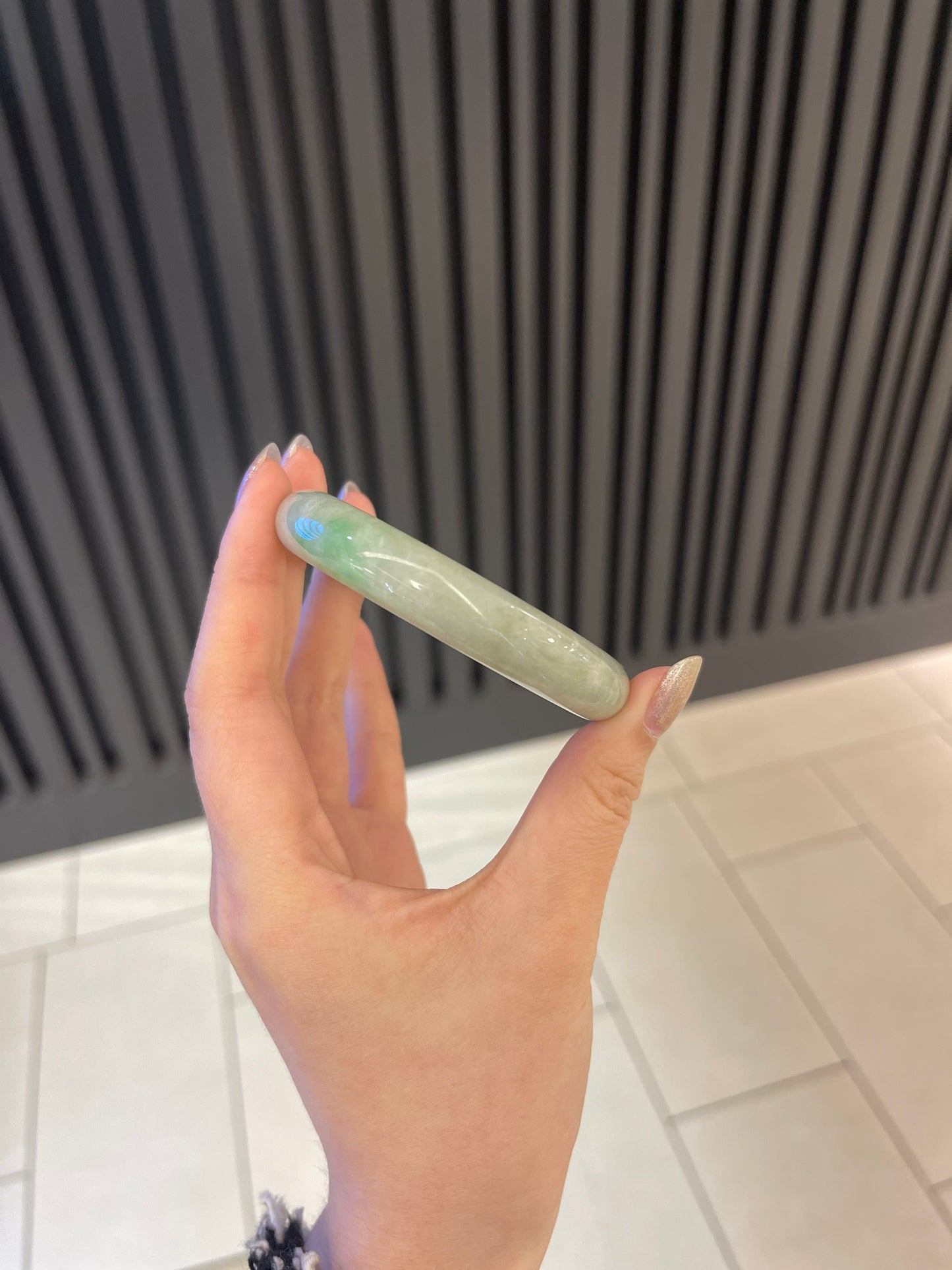 55.9mm Burmese Jadeite Grade A Bangle