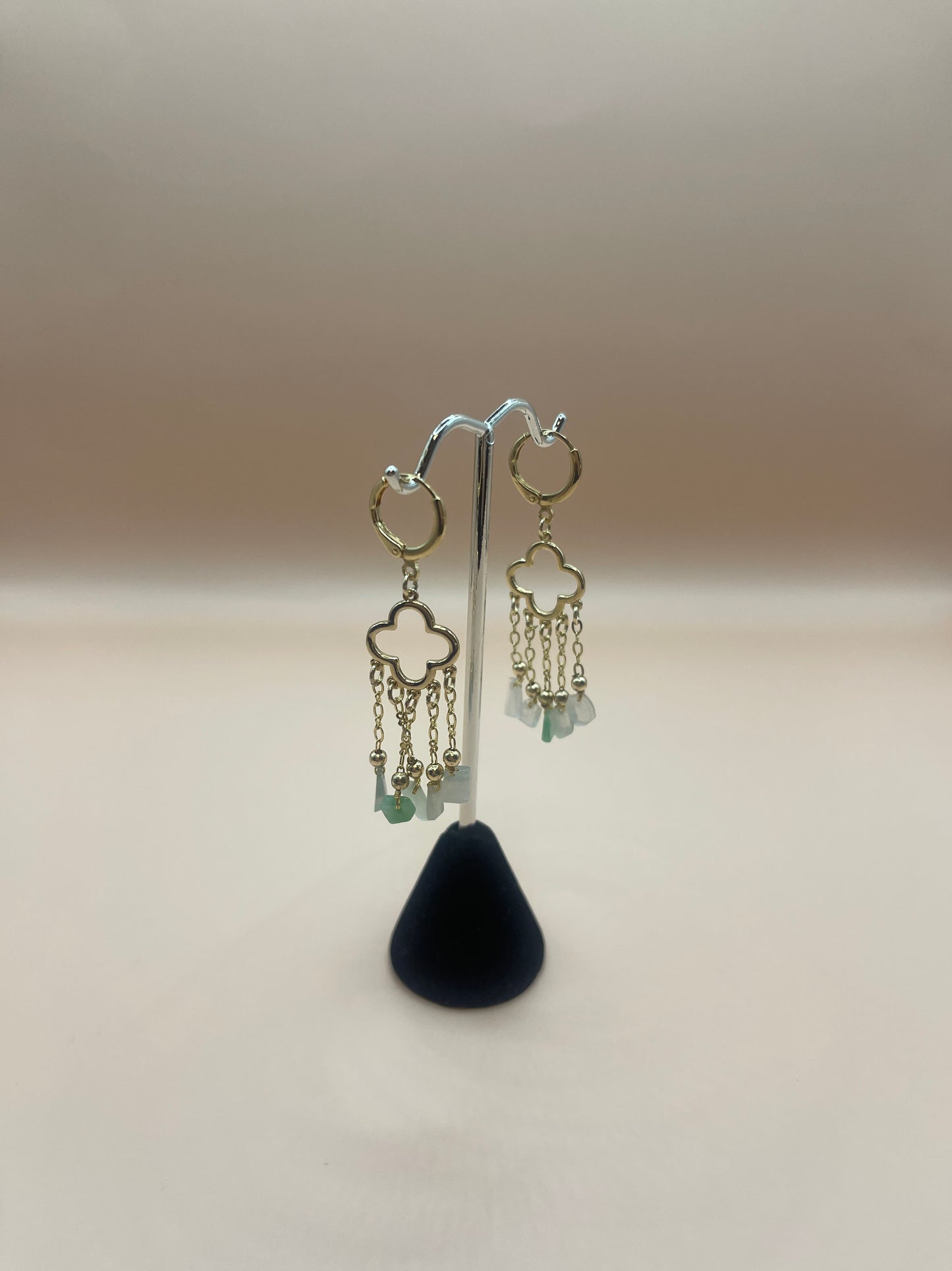 14K and Jade earrings